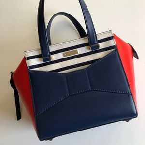 Kate Spade 2 Park Avenue Beau Bag: in French Navy